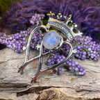 Holyrood Moonstone Luckenbooth Brooch