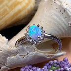 Leanni Opal Celtic Ring