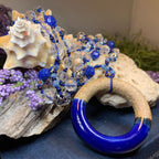 Coastal Blues Long Necklace