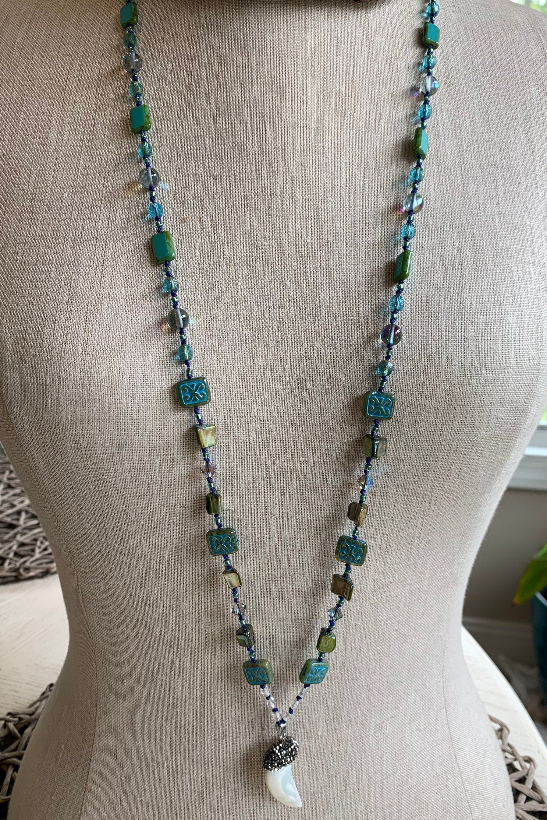 Santorini Breeze Long Necklace