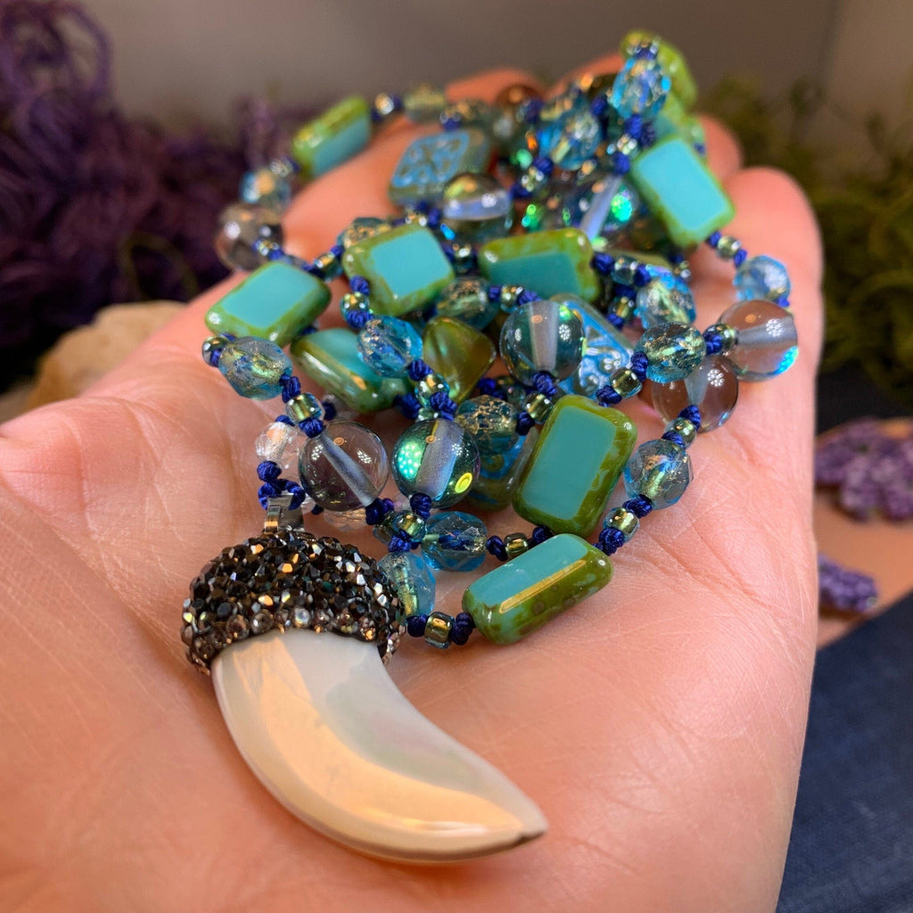 Santorini Breeze Long Necklace