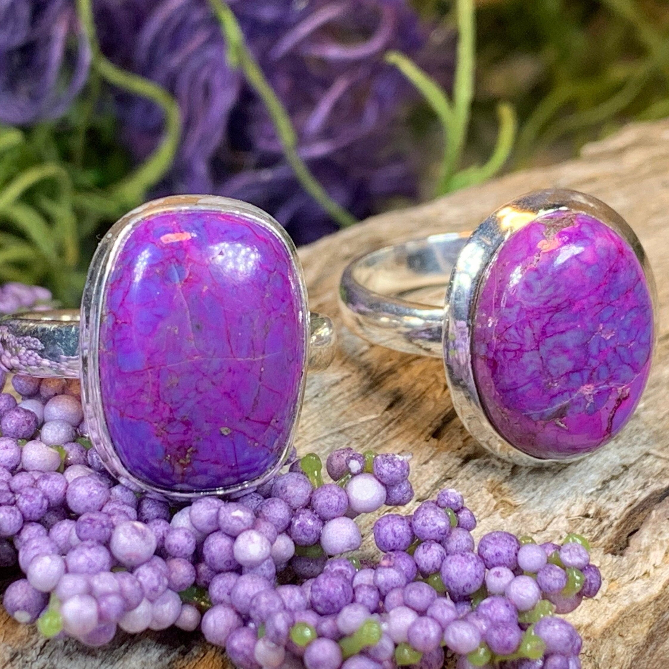 Celtic Purple Mystic Ring