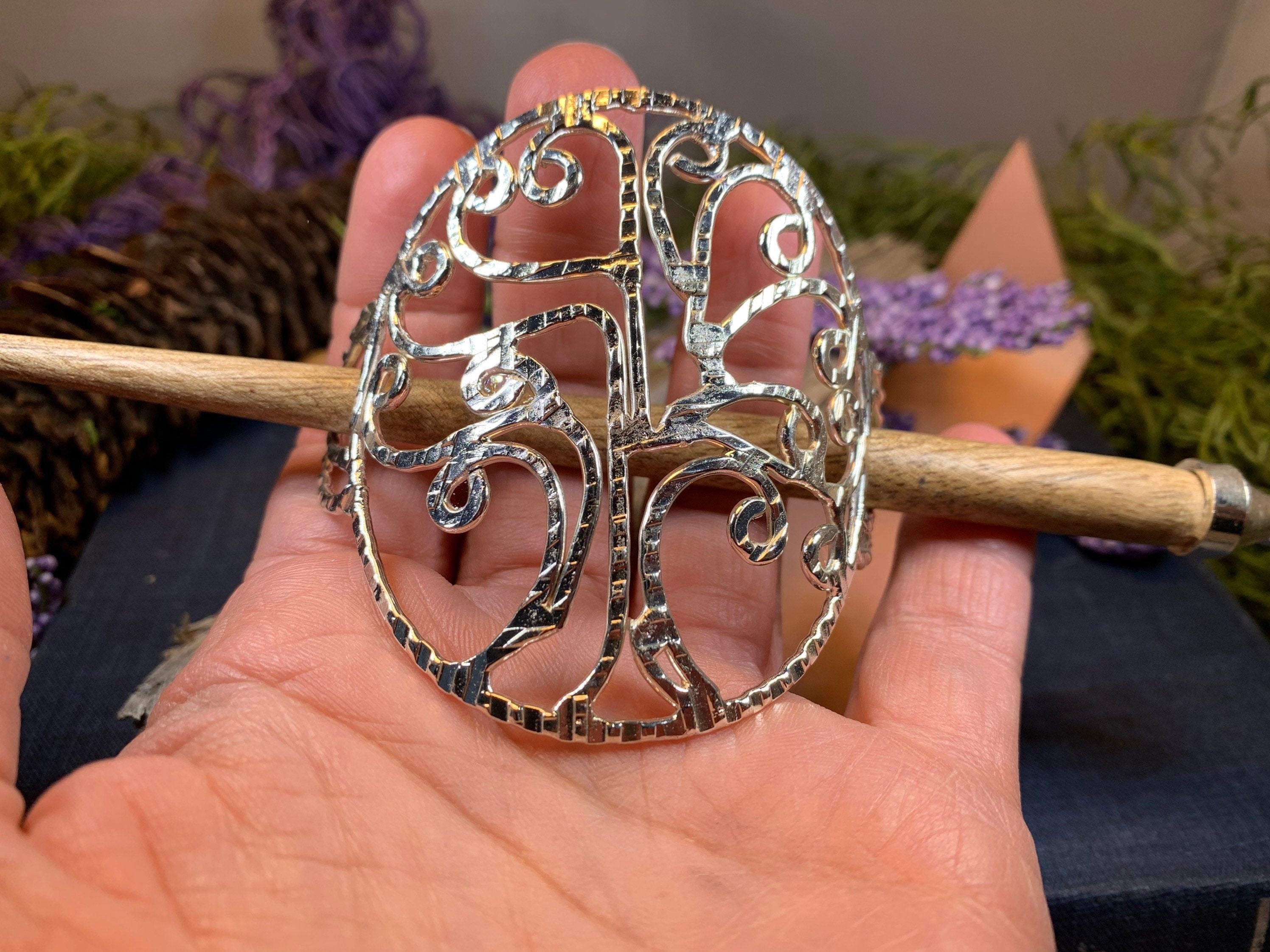 Elina Tree of Life Hair Slide