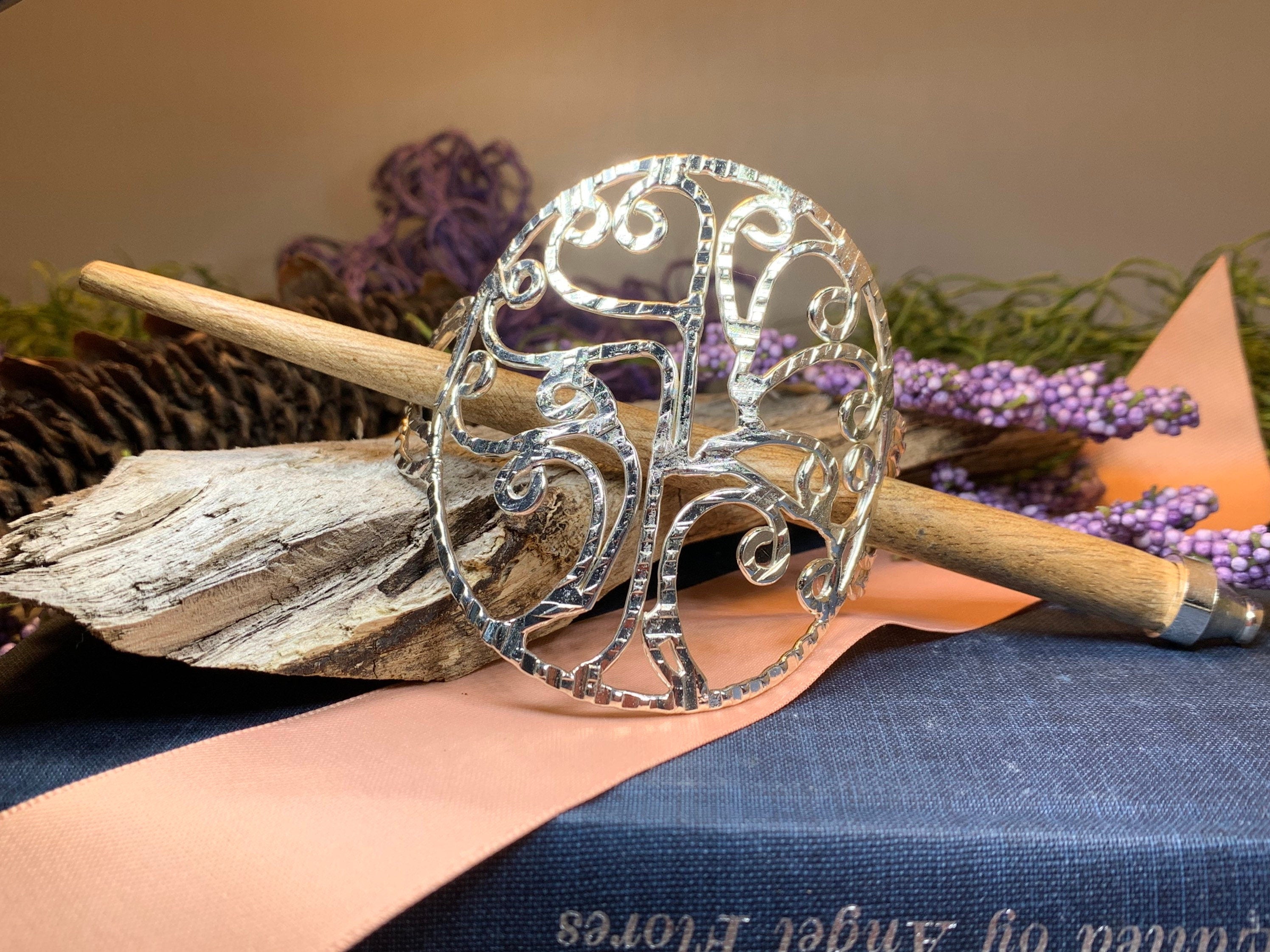 Elina Tree of Life Hair Slide