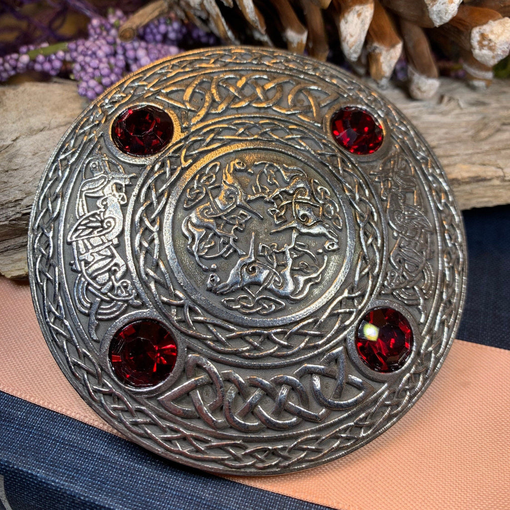 Brodie Celtic Horse Brooch