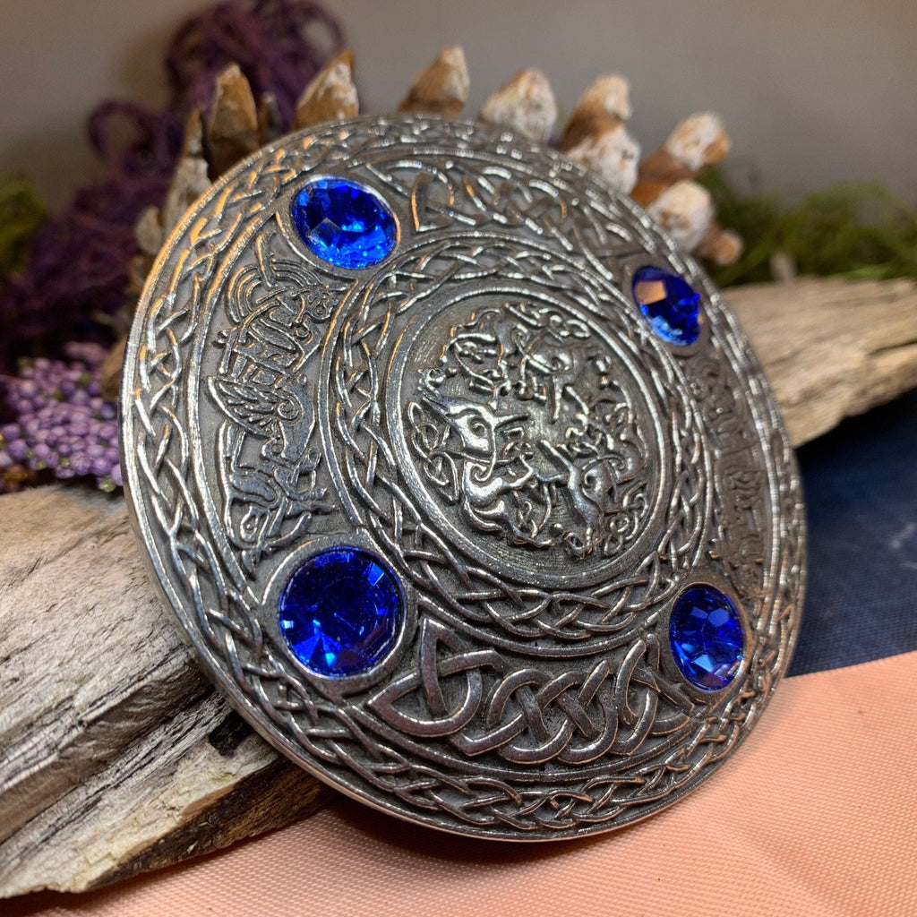 Brodie Celtic Horse Brooch