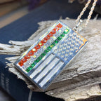 Irish-American Flag Pendant