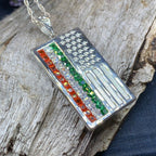 Irish-American Flag Pendant