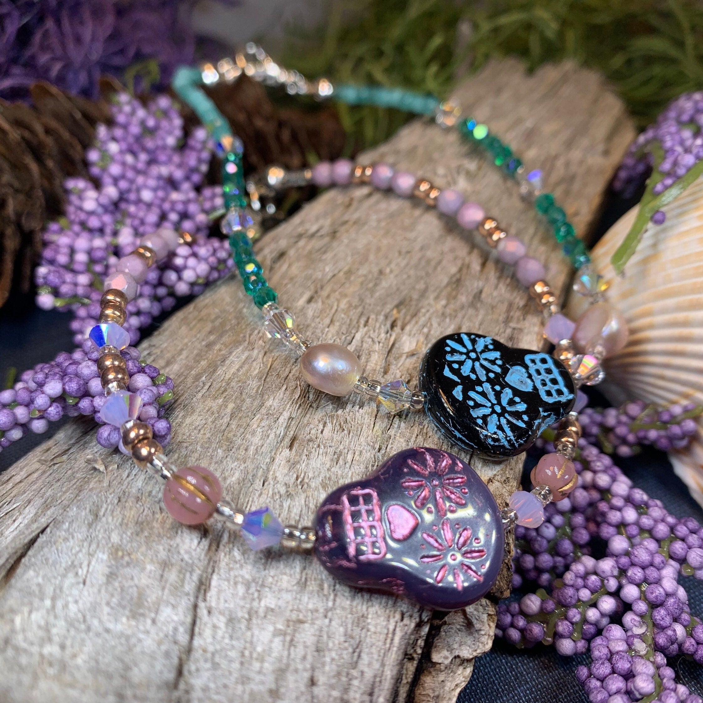 Boho Skull Ankle Bracelet