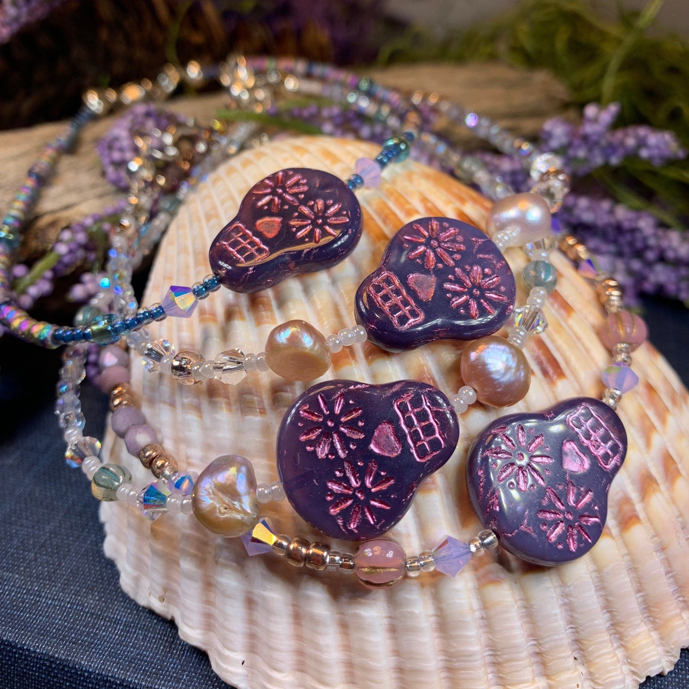 Boho Skull Ankle Bracelet