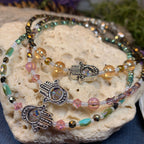 Hamsa Hand Ankle Bracelet