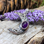 Arlynn Celtic Moon Necklace