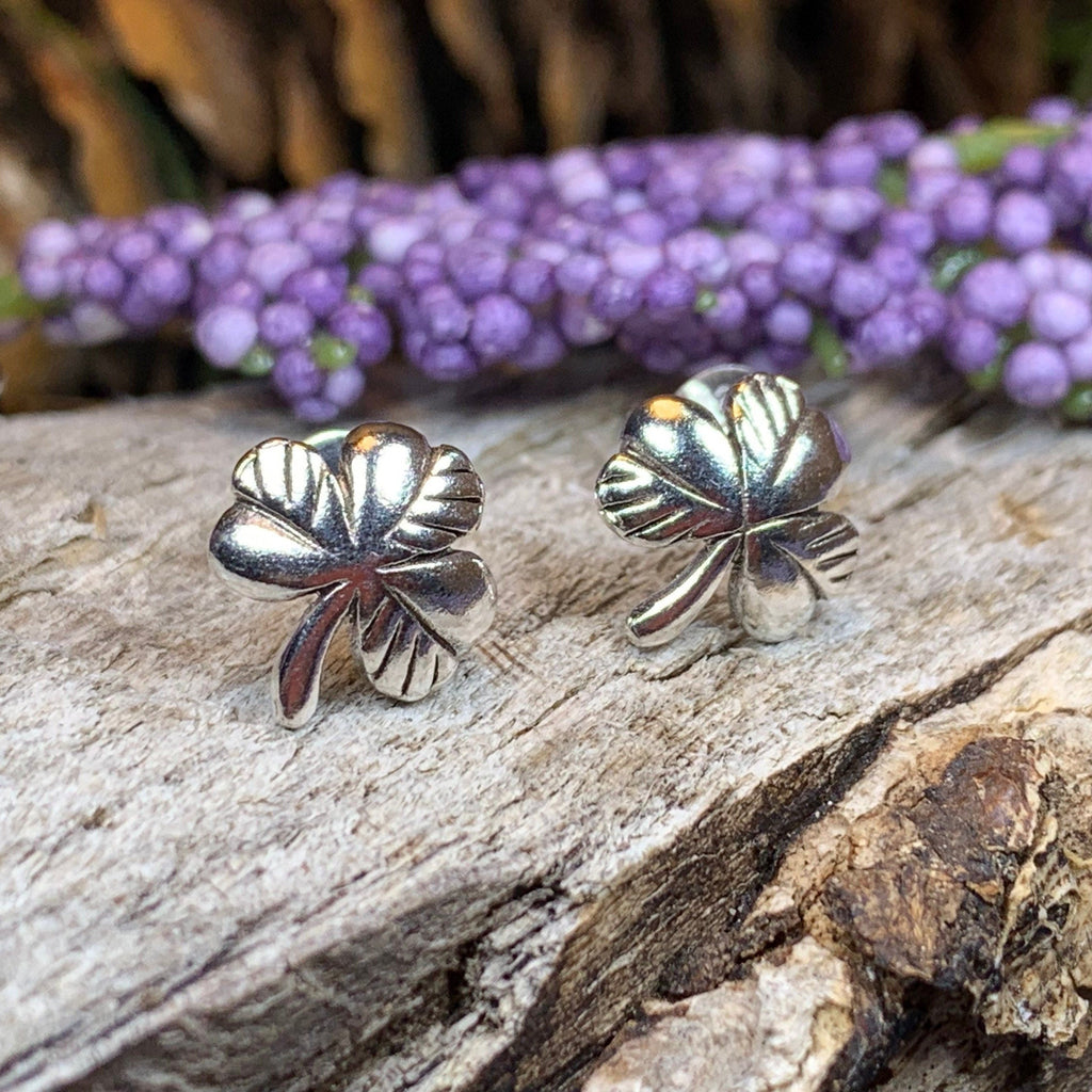 Shamrock Post Earrings