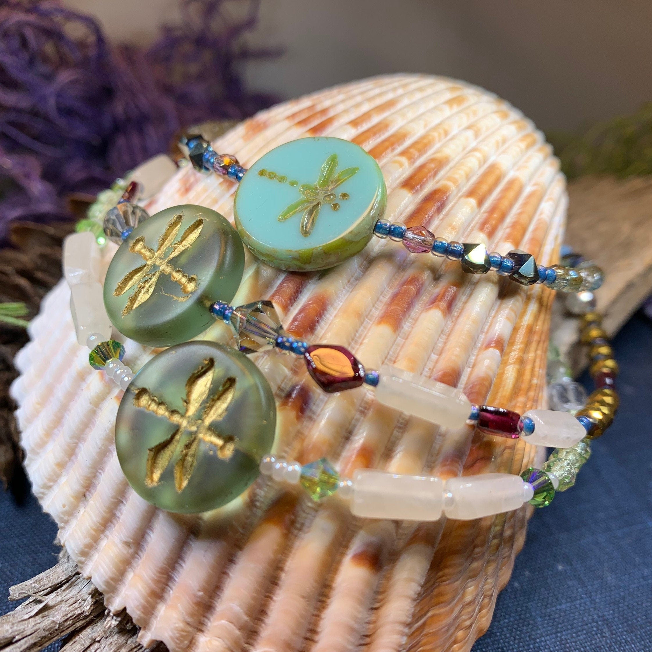 Dragonfly Ankle Bracelet