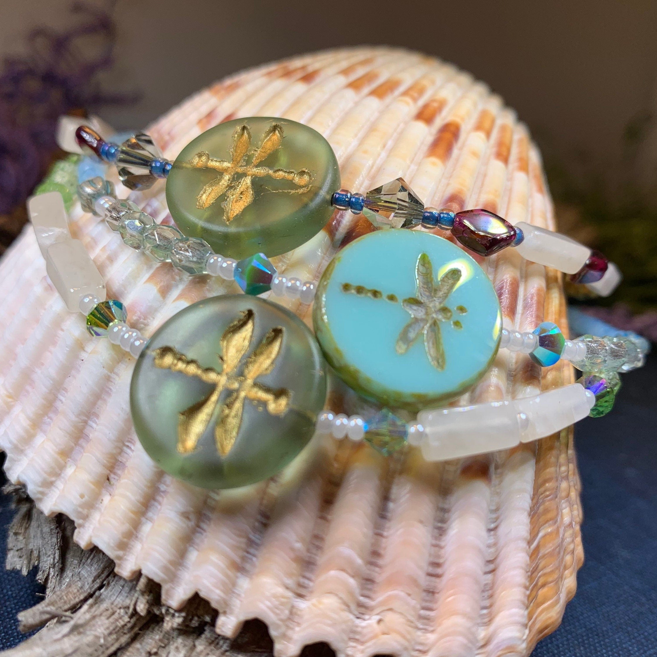 Dragonfly Ankle Bracelet