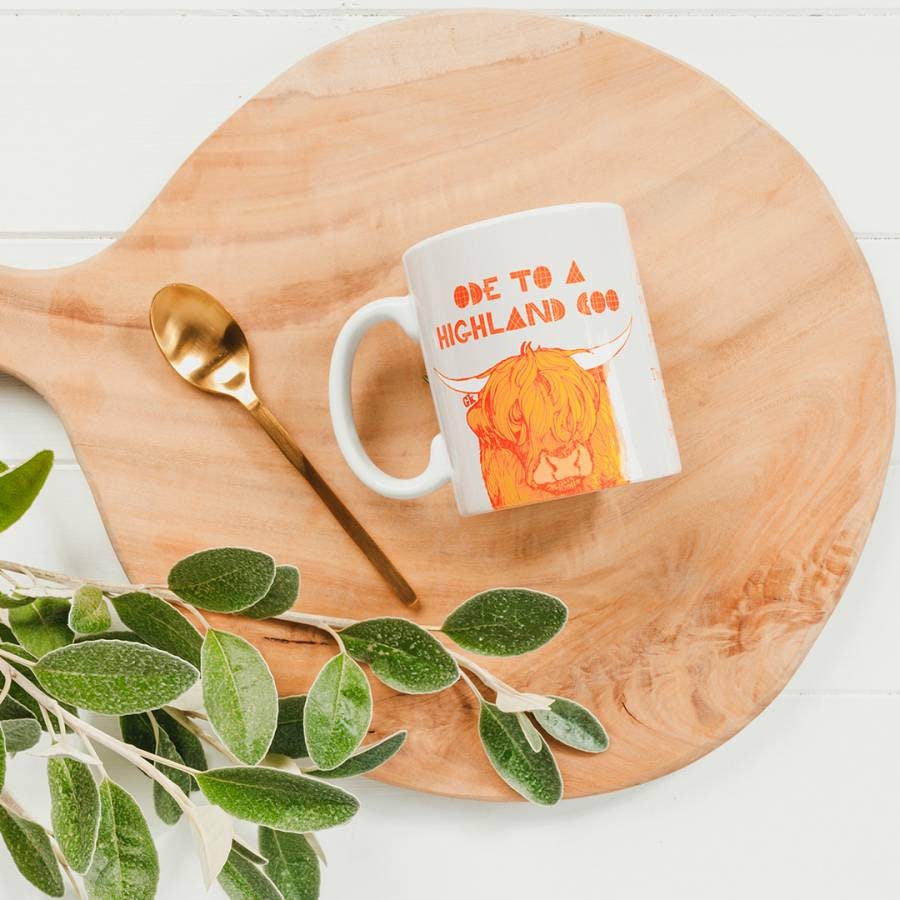 Ode to the Highland Cow Mug