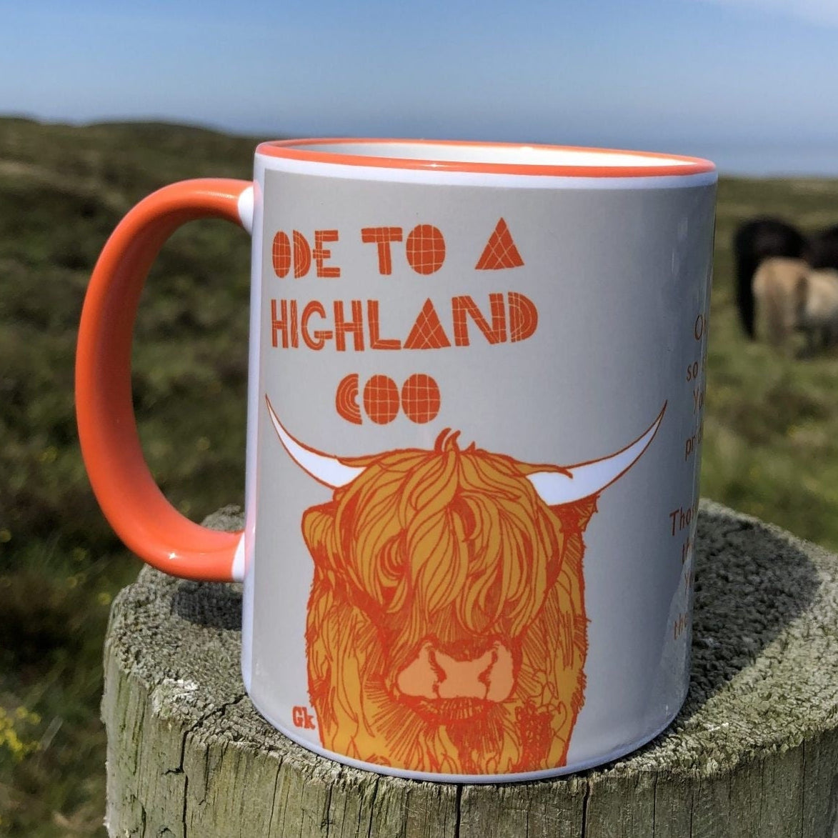 Ode to the Highland Cow Mug