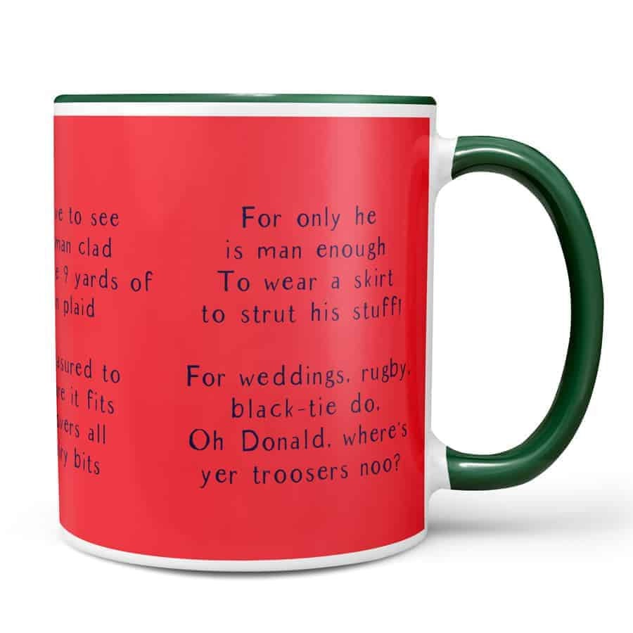 Ode to the Kilt Mug