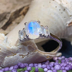 Luna Di Moonstone Ring,