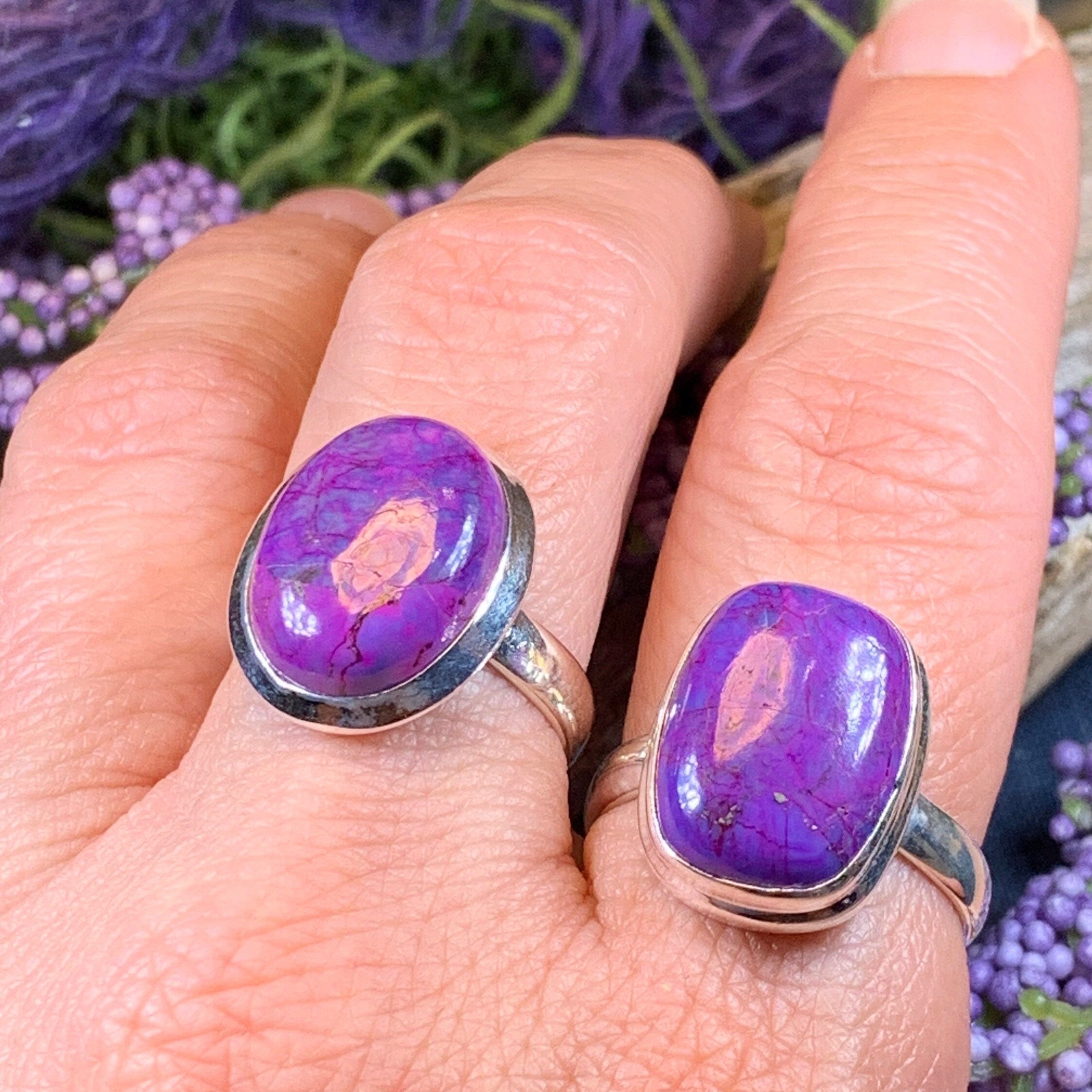 Celtic Purple Mystic Ring