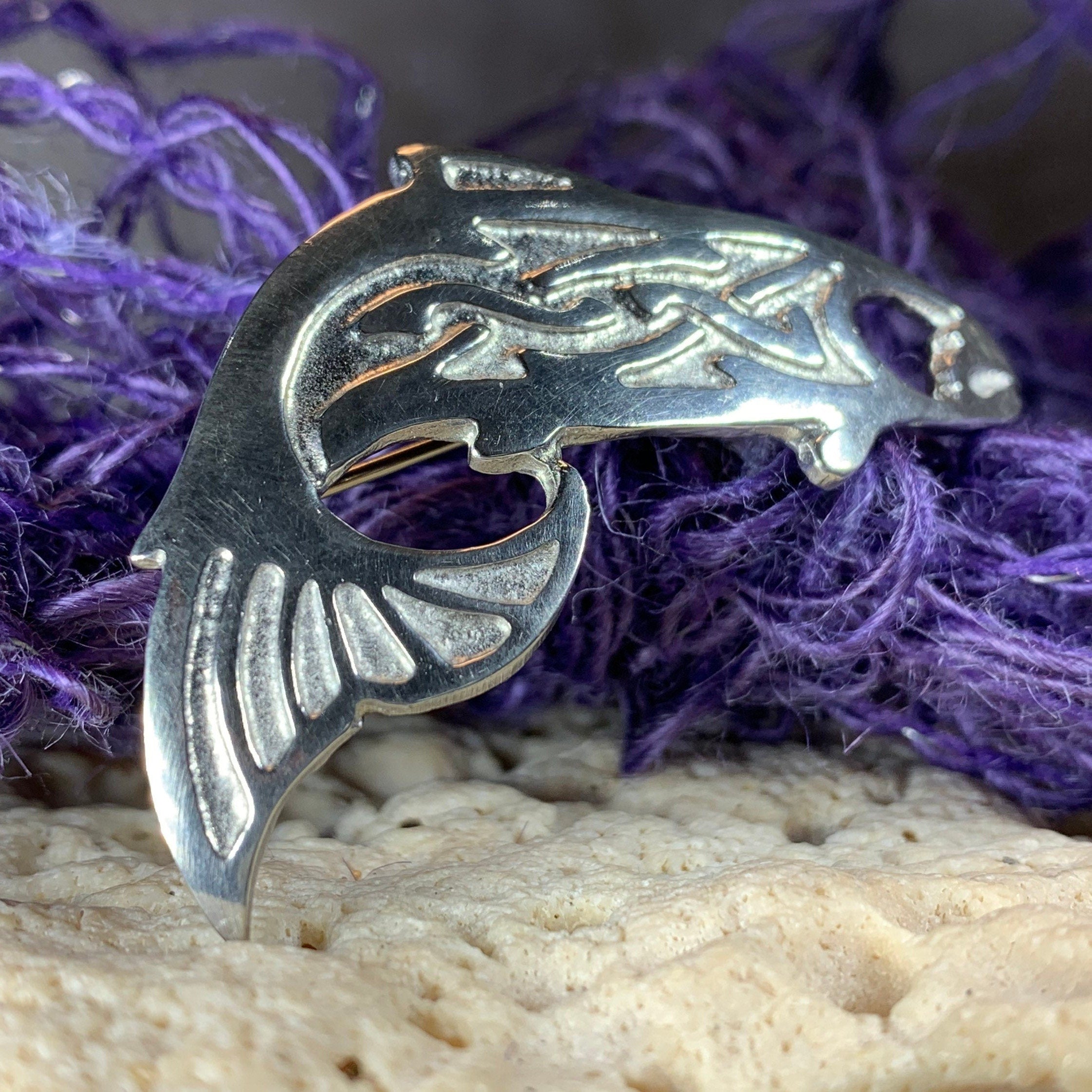 Salmon of Knowledge Brooch