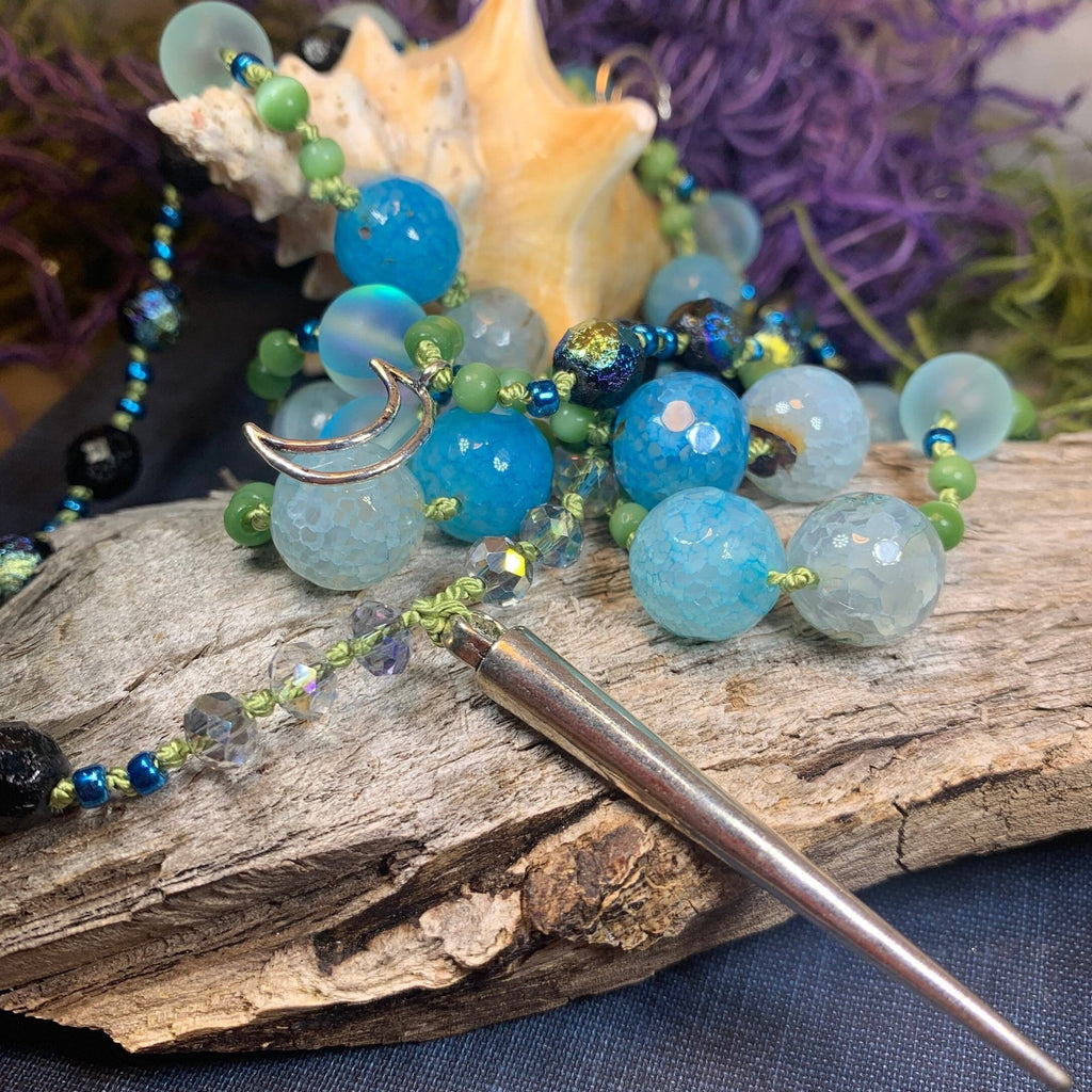 Seaside Moonglow Long Necklace