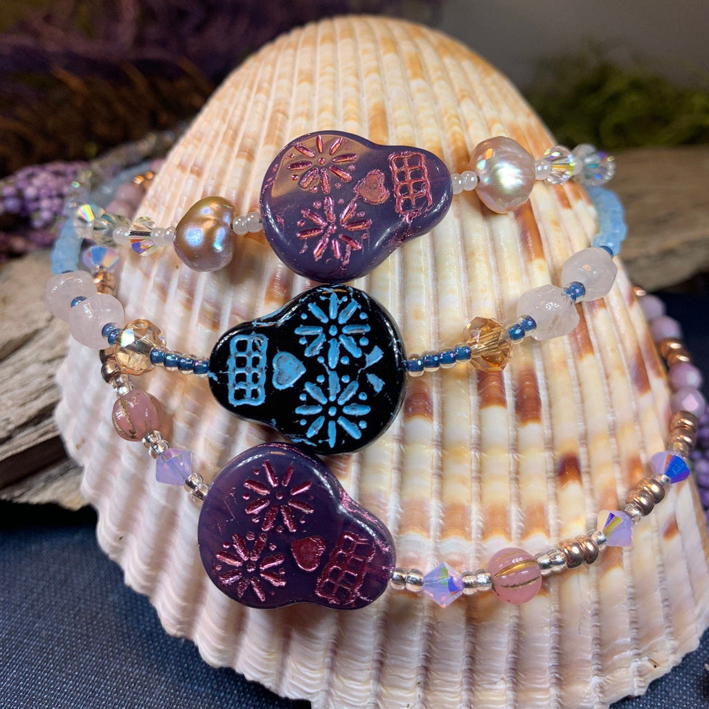 Boho Skull Ankle Bracelet