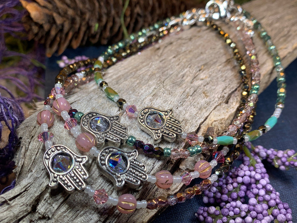 Hamsa Hand Ankle Bracelet