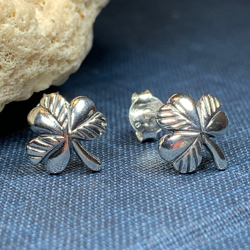 Shamrock Post Earrings