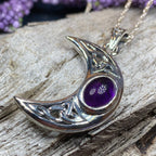 Arlynn Celtic Moon Necklace