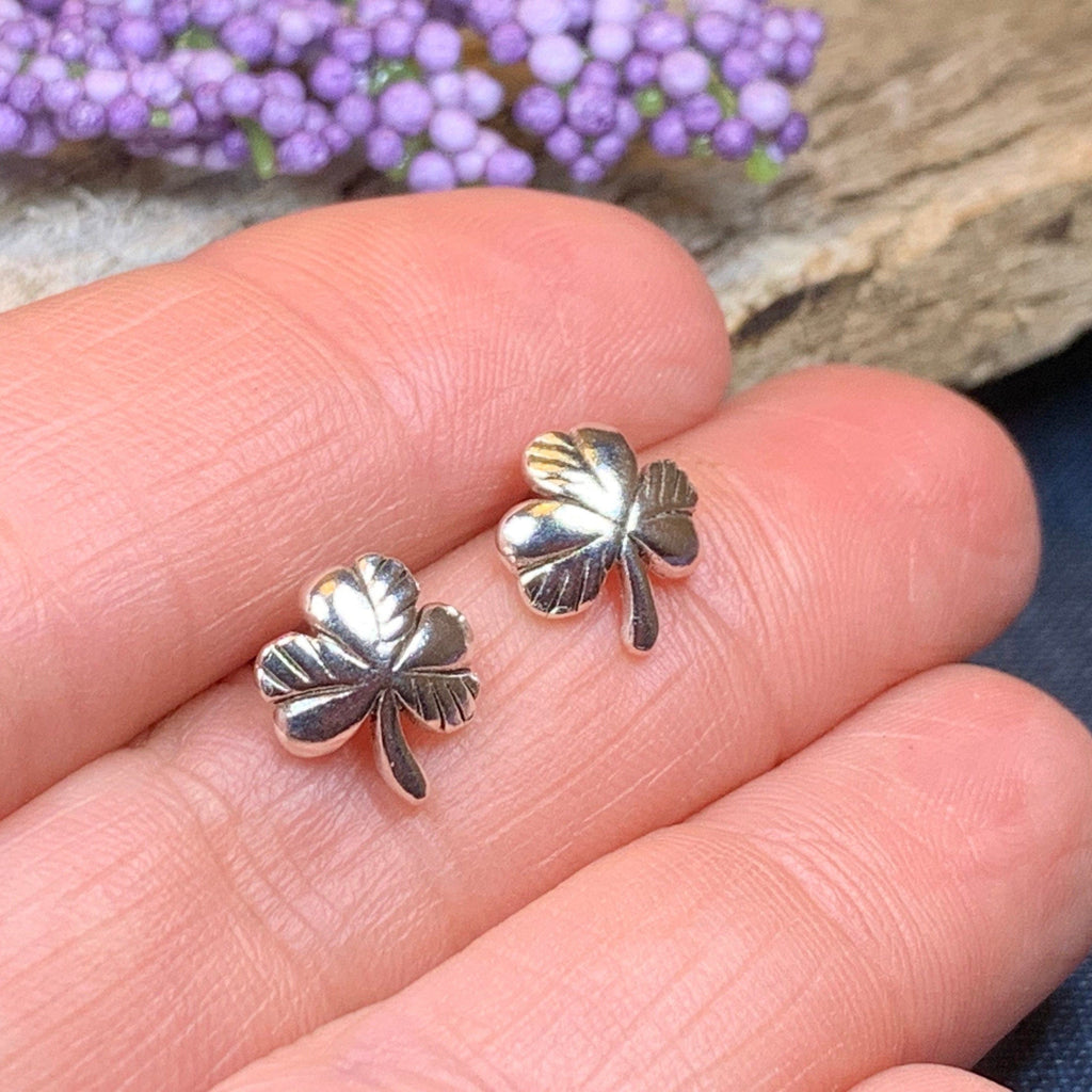 Shamrock Post Earrings