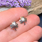 Shamrock Post Earrings