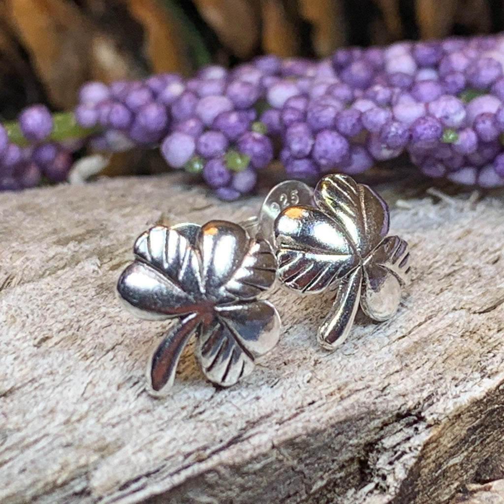 Shamrock Post Earrings