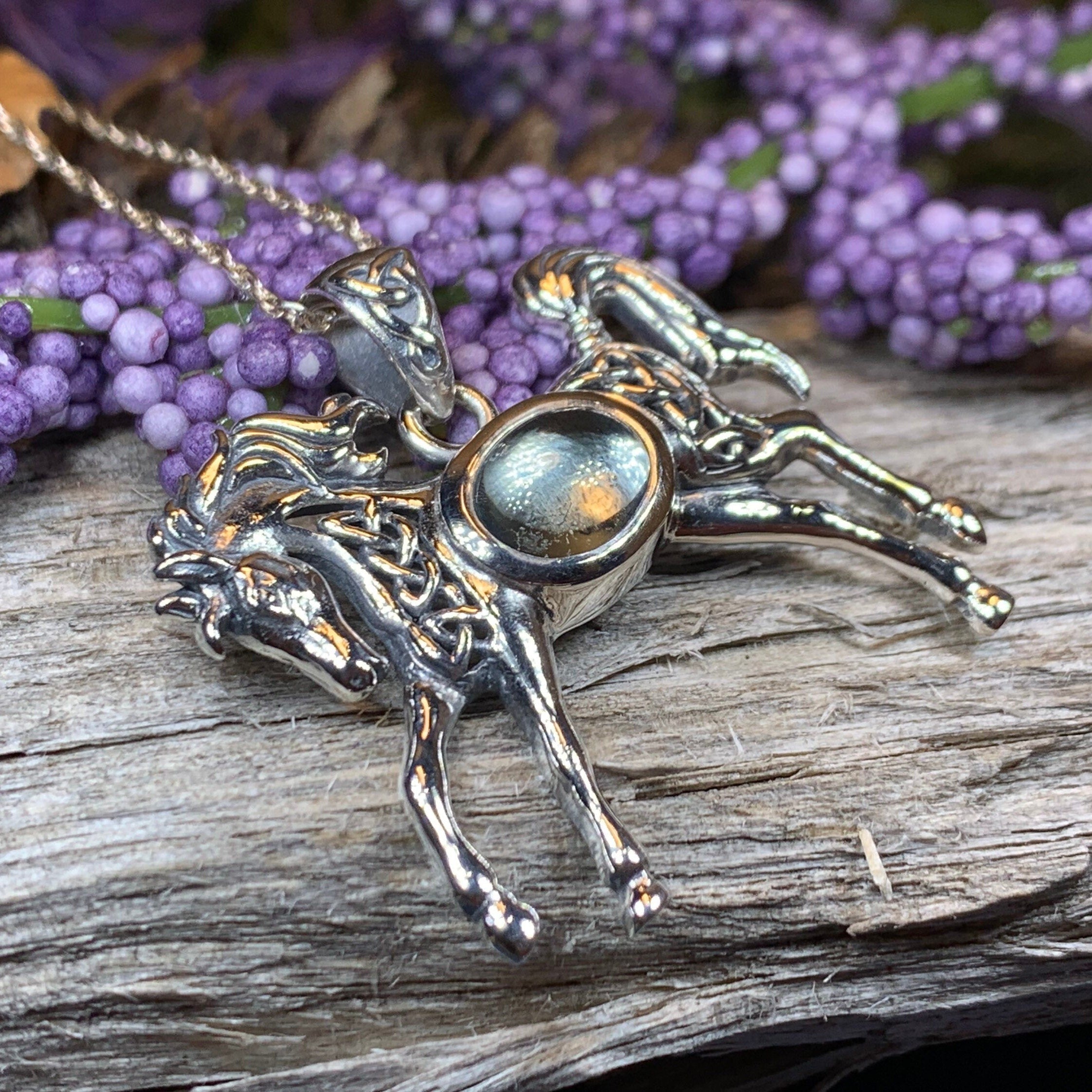 Finbar Horse Necklace