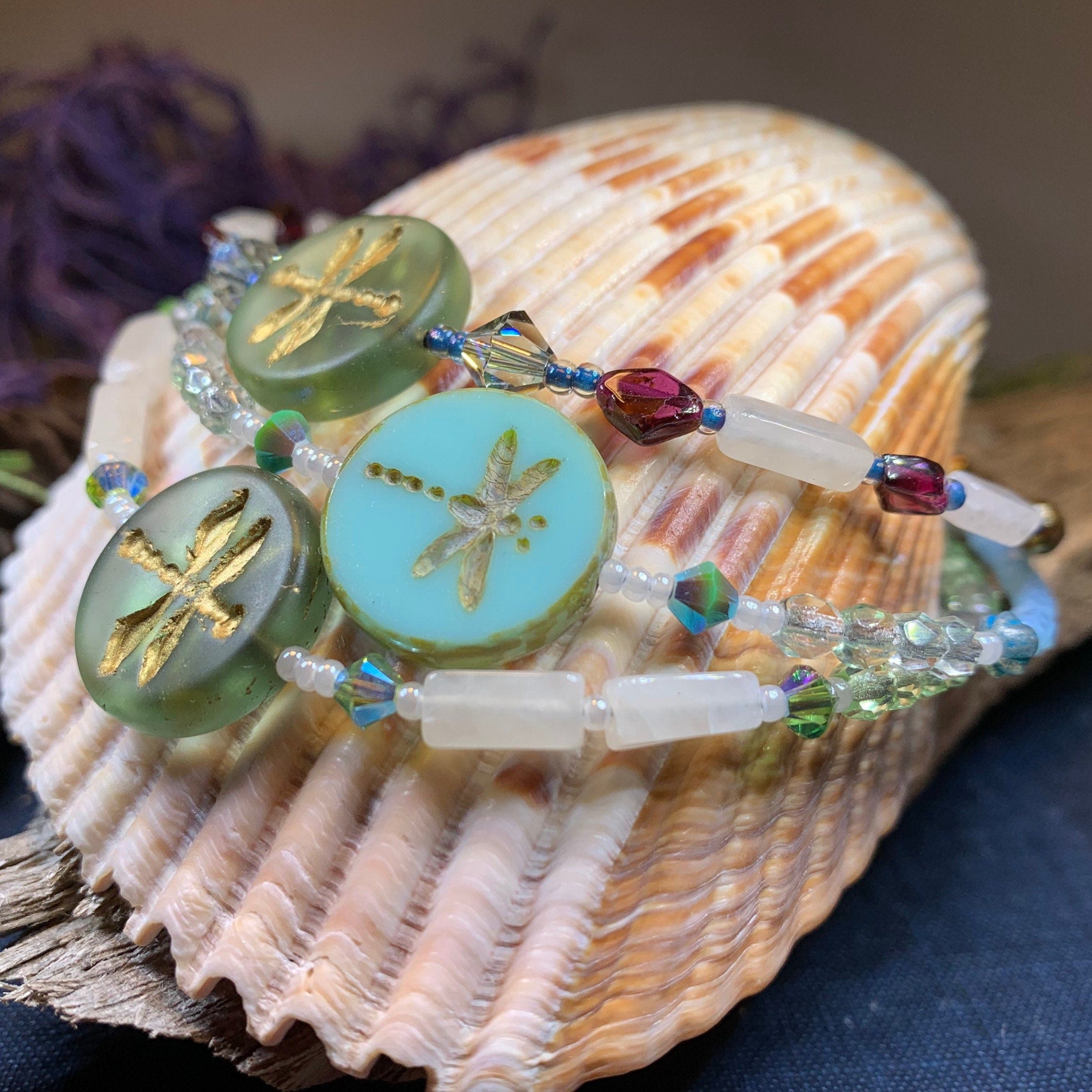 Dragonfly Ankle Bracelet