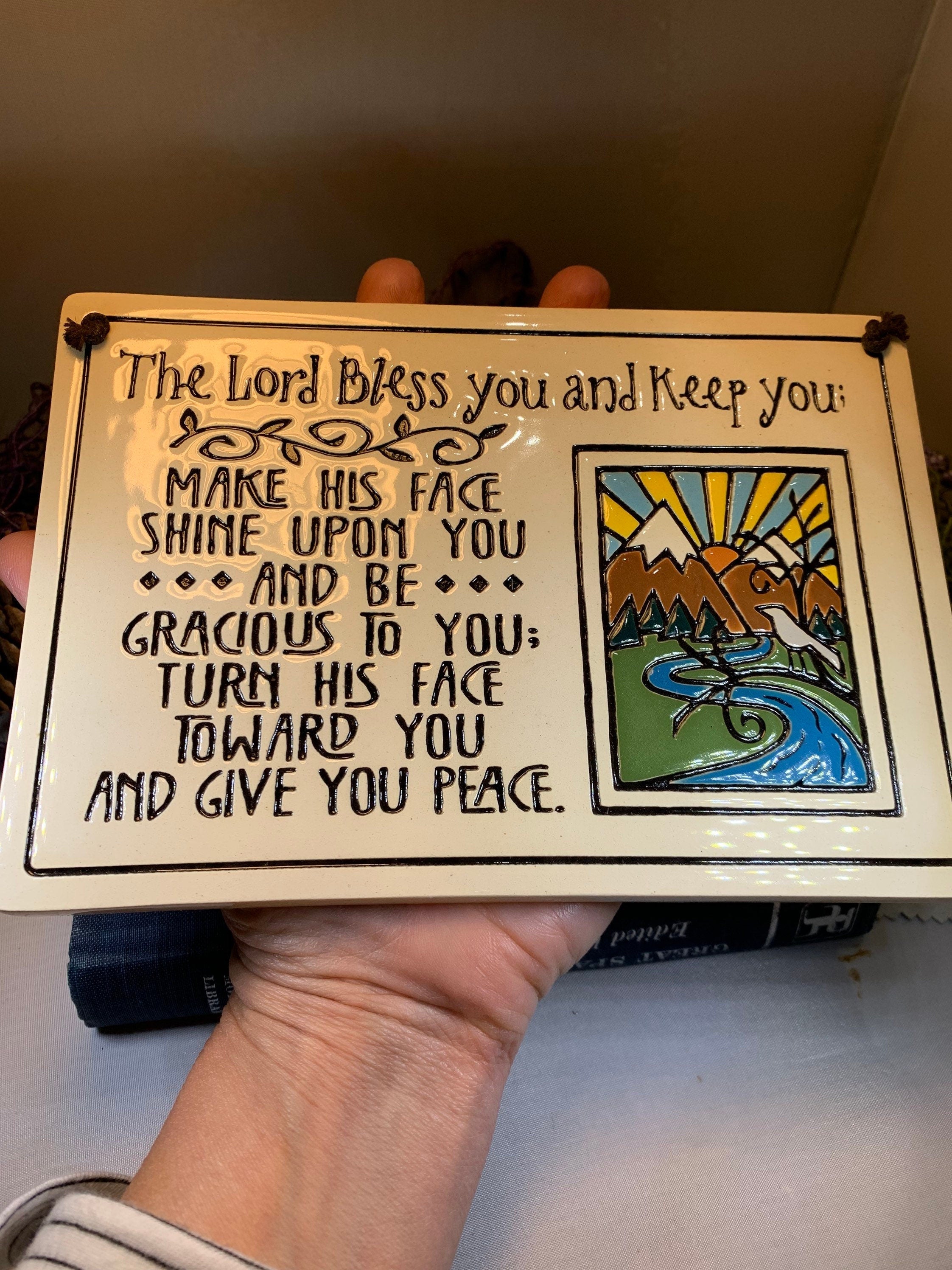 Lord Bless and Keep You Blessing Wall Art