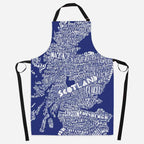 Scotland Map Apron