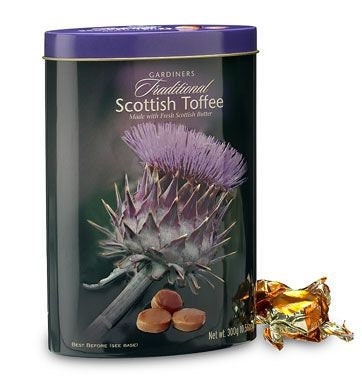 Thistle Tin Scottish Toffee