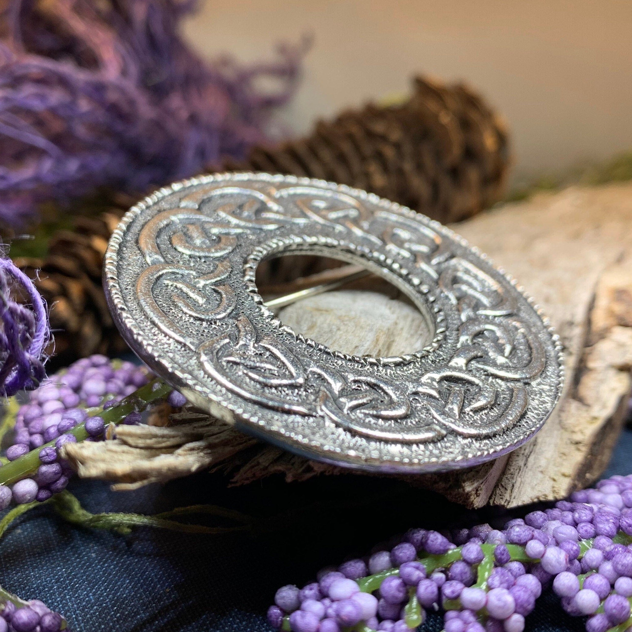 Orla Celtic Brooch