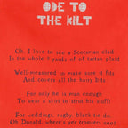 Ode to the Kilt Mug