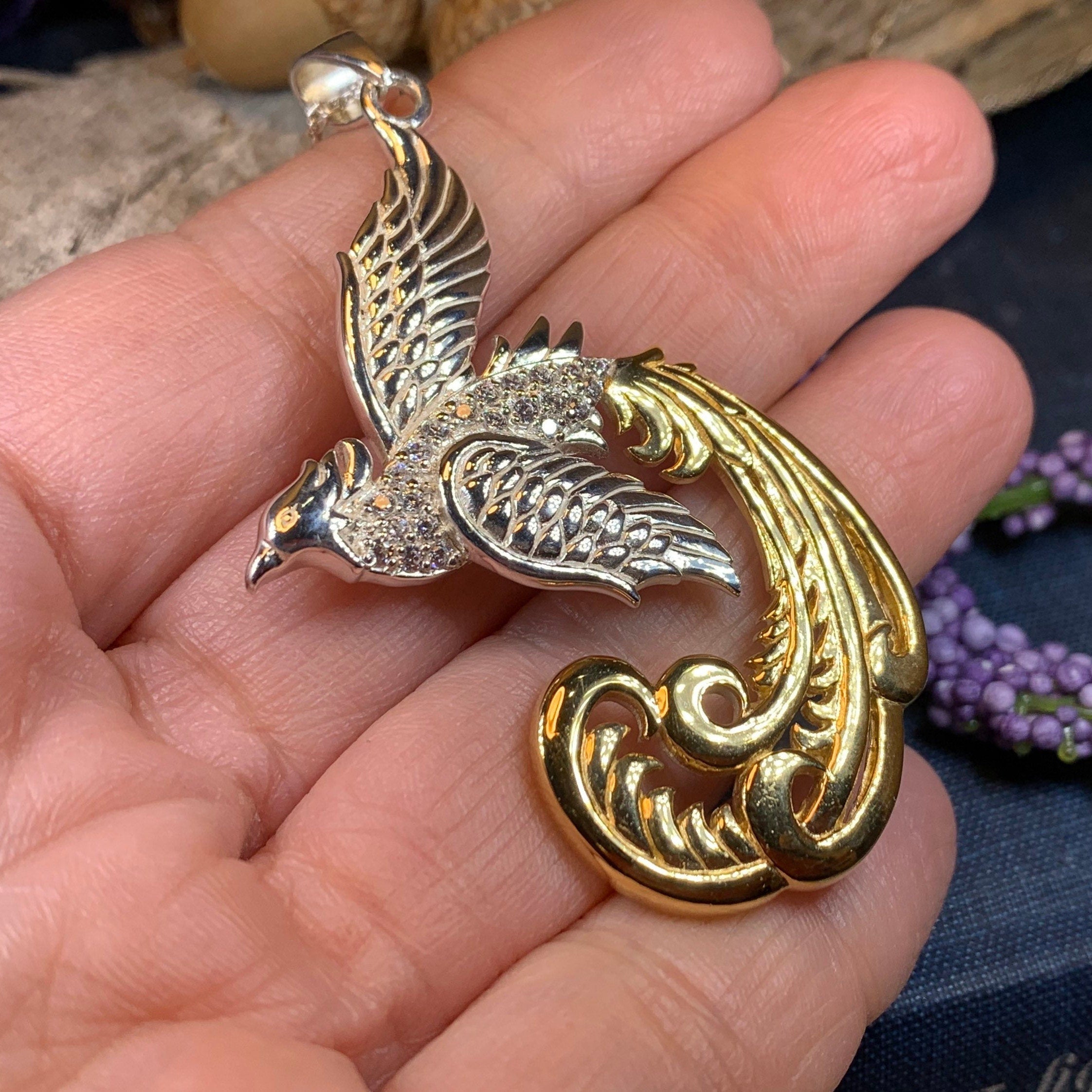 Firesong Phoenix Necklace