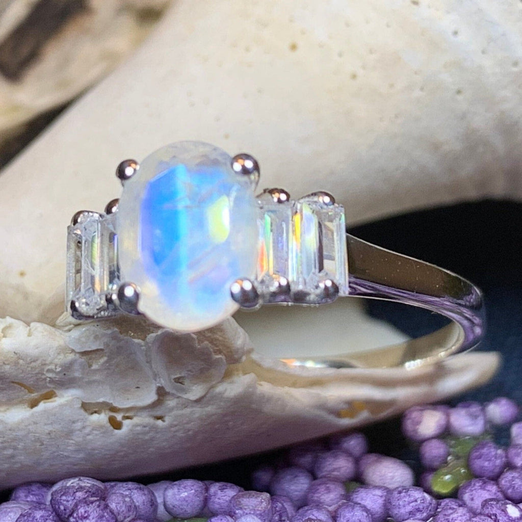 Luna Di Moonstone Ring,