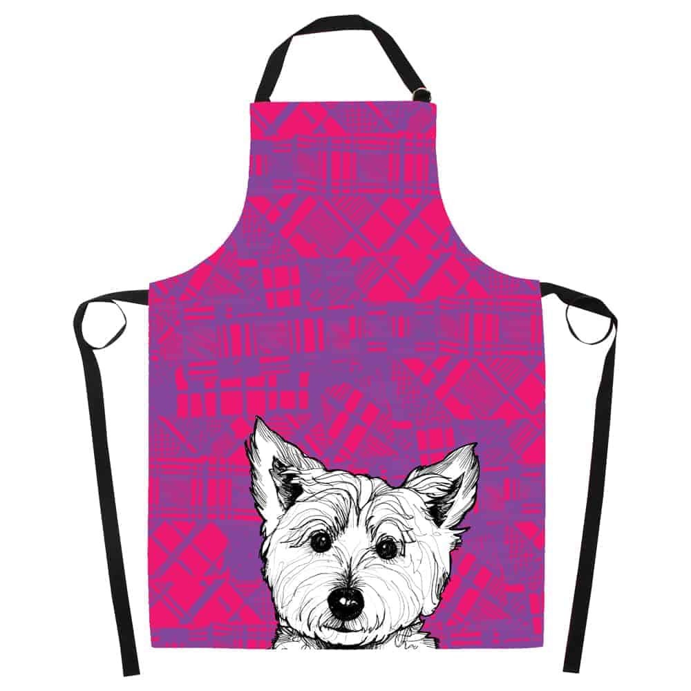 Highland Terrier Apron