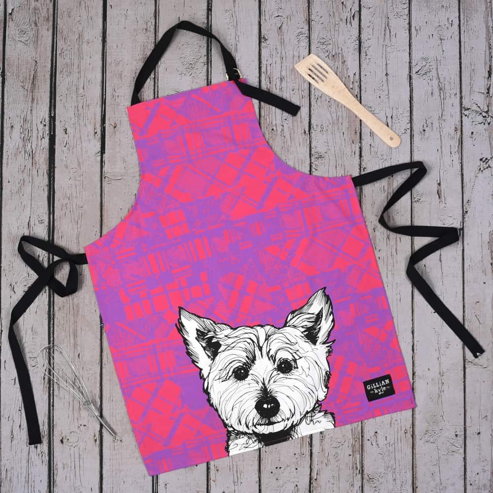 Highland Terrier Apron