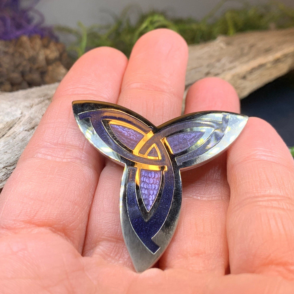 Eislyn Trinity Knot Celtic Brooch