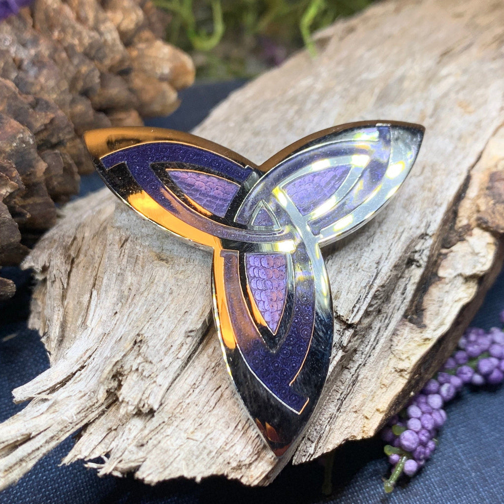 Eislyn Trinity Knot Celtic Brooch