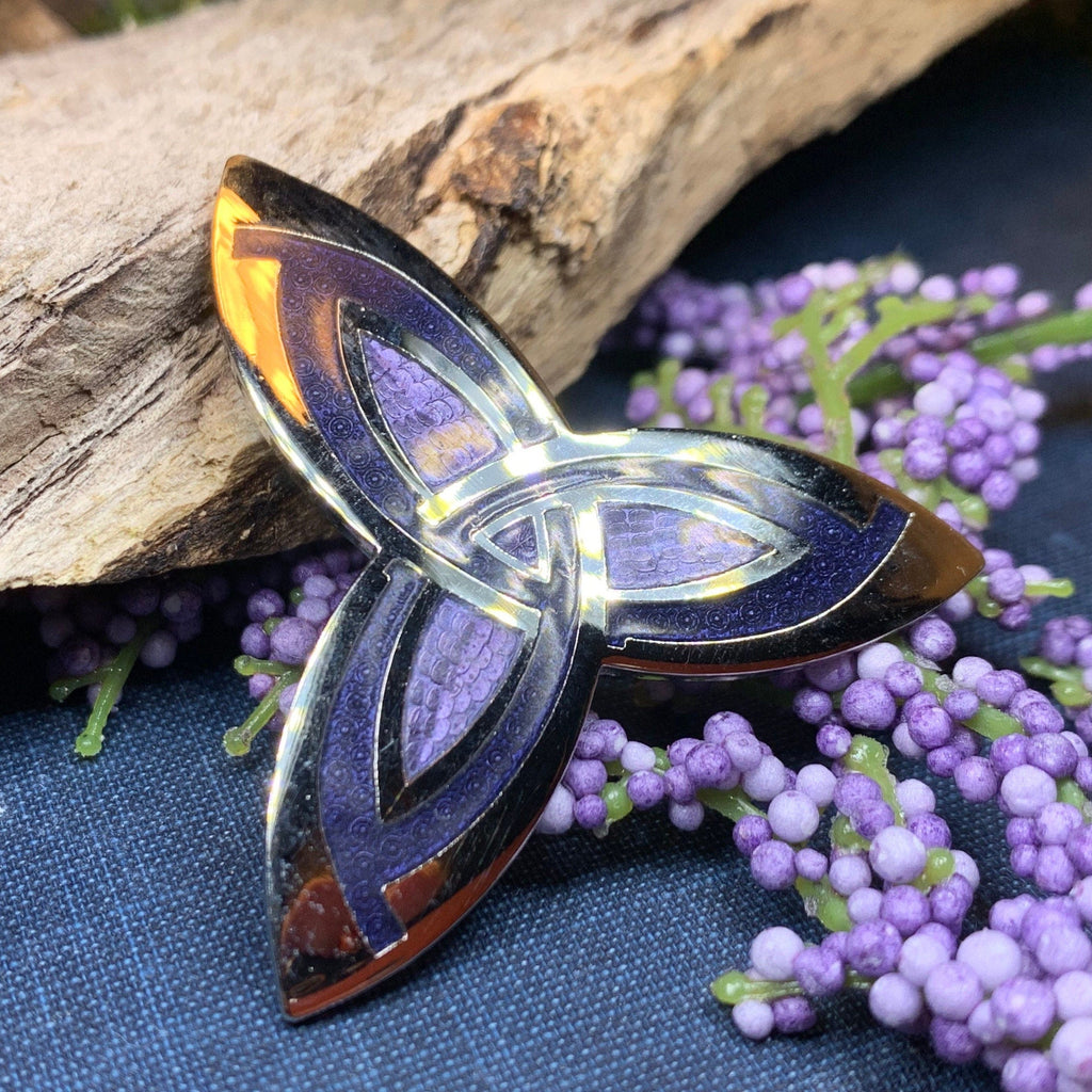 Eislyn Trinity Knot Celtic Brooch
