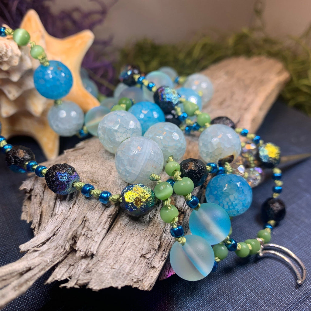 Seaside Moonglow Long Necklace