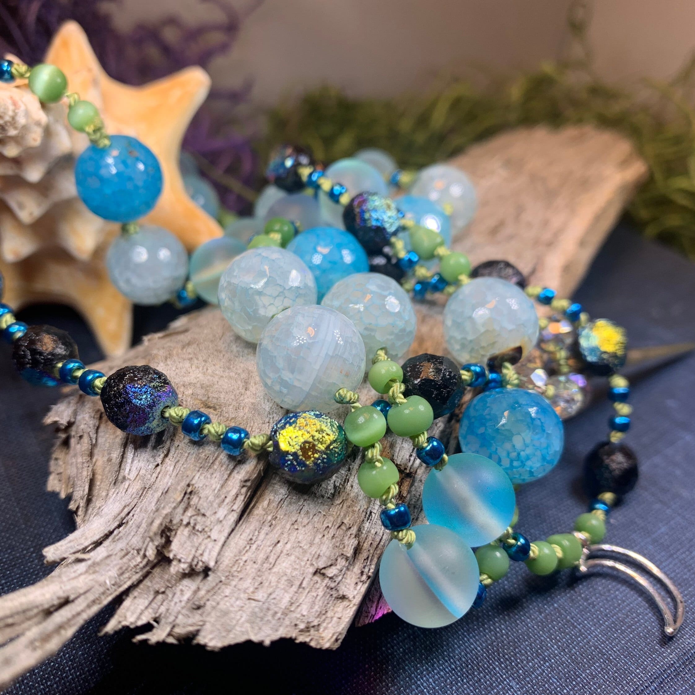 Seaside Moonglow Long Necklace