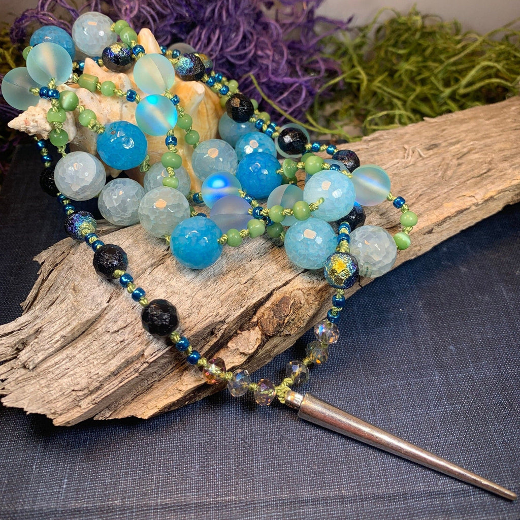 Seaside Moonglow Long Necklace